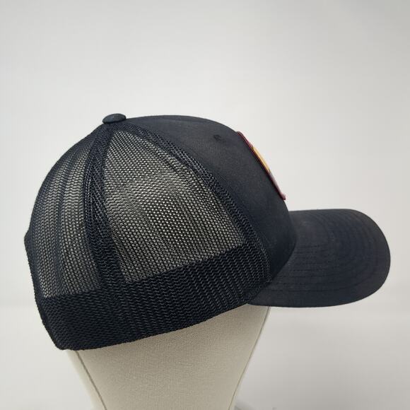 Columbia Horizon Wild Pine Snapback Trucker Hat Black One Size Mesh Back - Picture 5 of 8